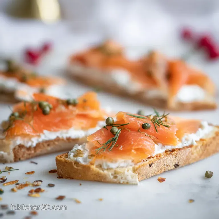 Tartines au Saumon Gravlax : LAp&eacute;ro Chic en 15 Min