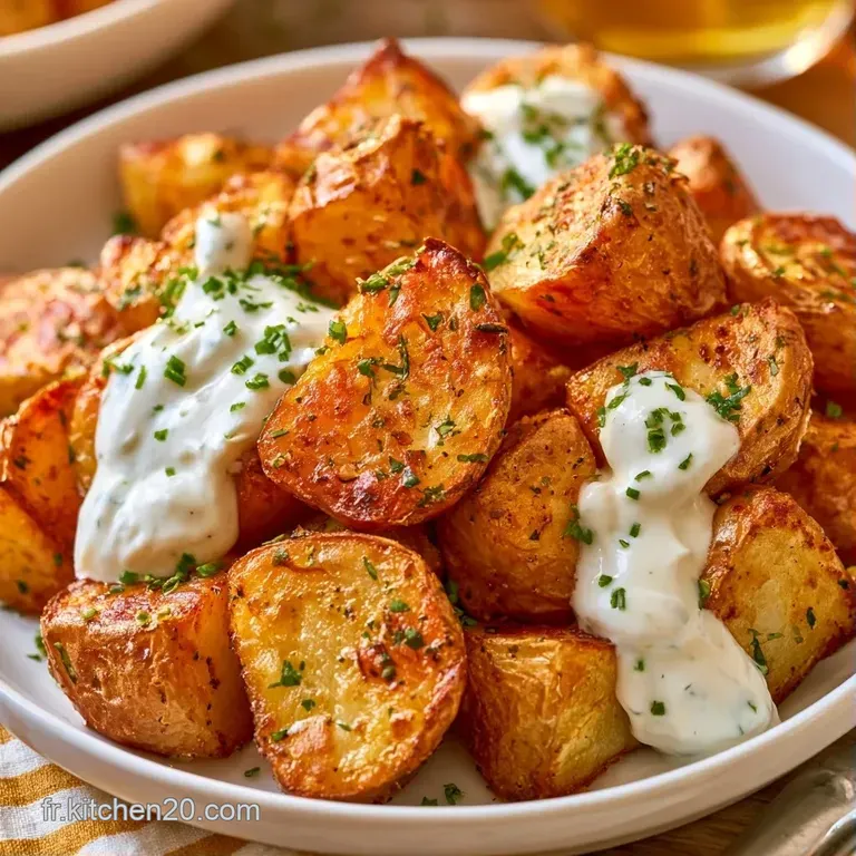 Quelques bouch&eacute;es beiges et croquantes dispos&eacute;es avec soin sur une assiette blanche, d&eacute;cor&eacute;es de fines herbes vertes.