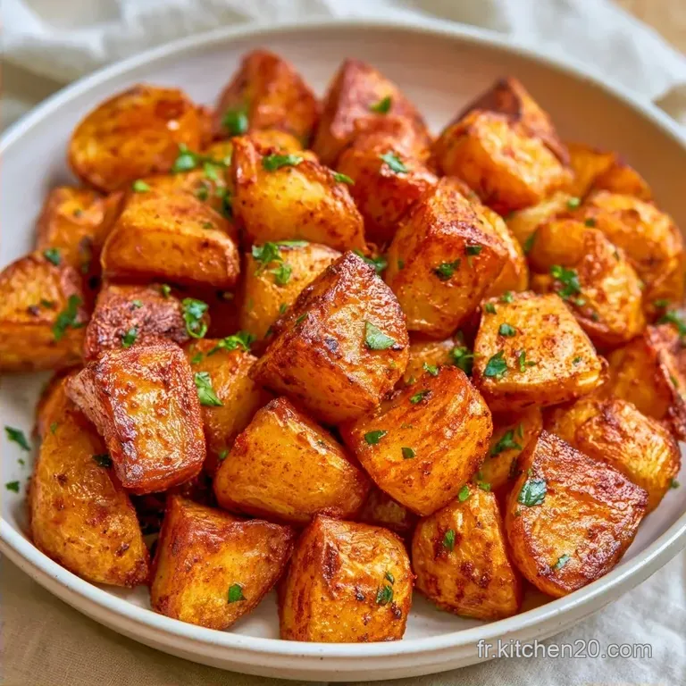 Pommes de Terre au Four en Robe Dalu: Croustillantes