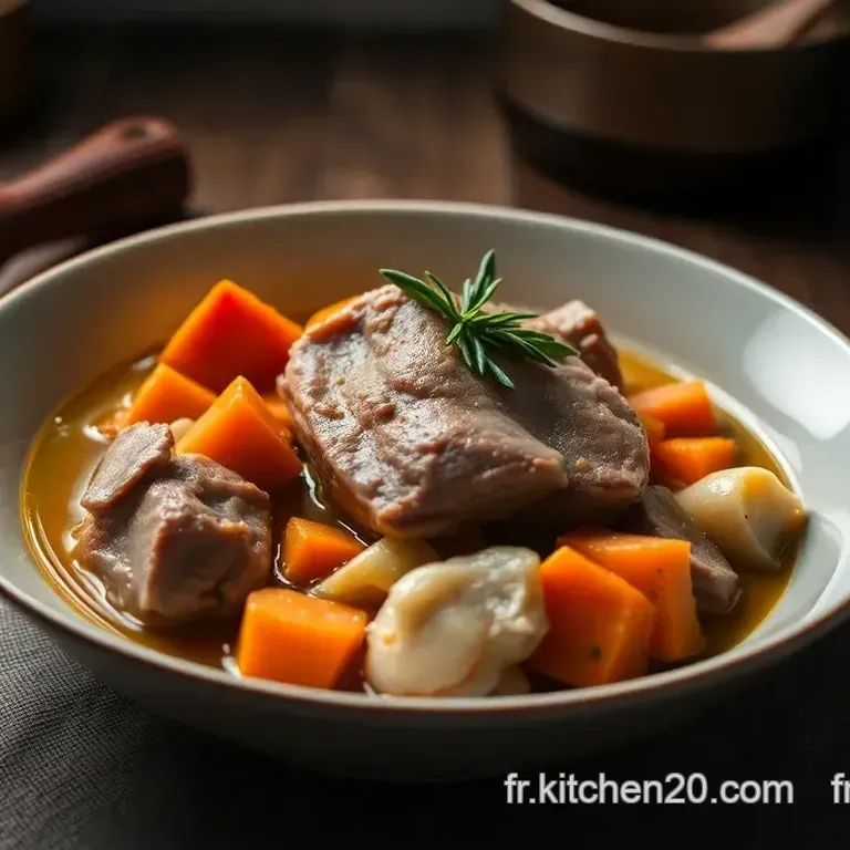 T&ecirc;te de Veau &agrave; la Vinaigrette: Recette Traditionnelle