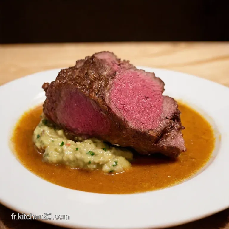 T&ecirc;te De Veau Sauce Gribiche Un Classique R&eacute;invent&eacute; presentation