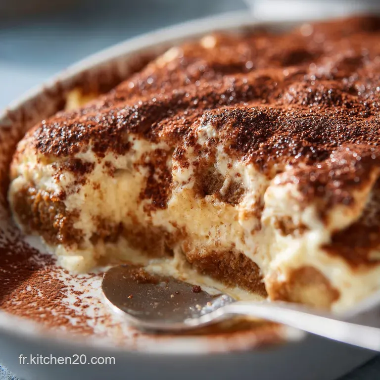 Tiramisu Au Chocolat All&eacute;g&eacute; En Sucre La Version Light Du Classique Italien presentation