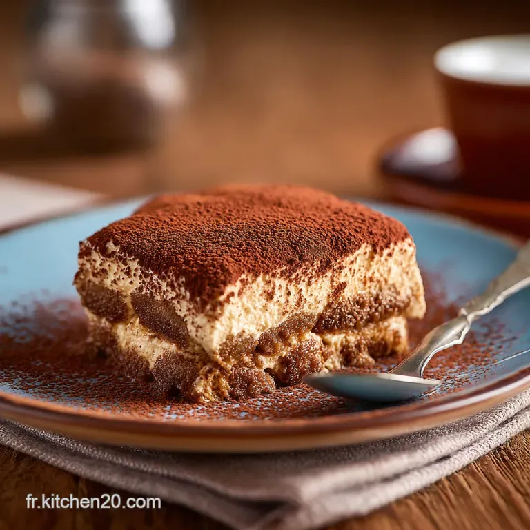 Tiramisu au chocolat all&eacute;g&eacute; en sucre La version light du classique italien