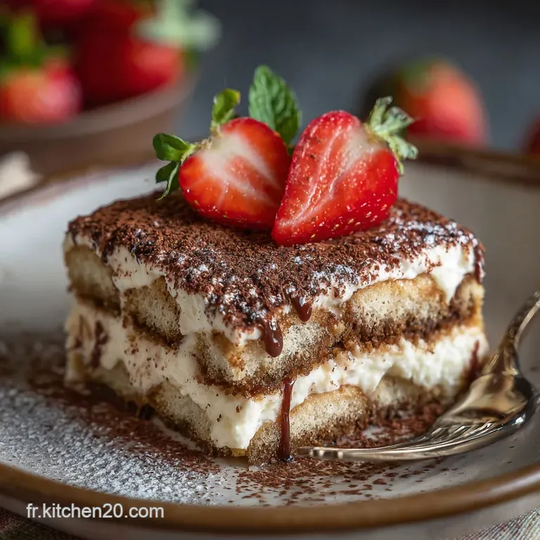 Tiramisu sans sucre raffin&eacute; &agrave; la Dacquoise L&eacute;l&eacute;gance dun Dessert Sain