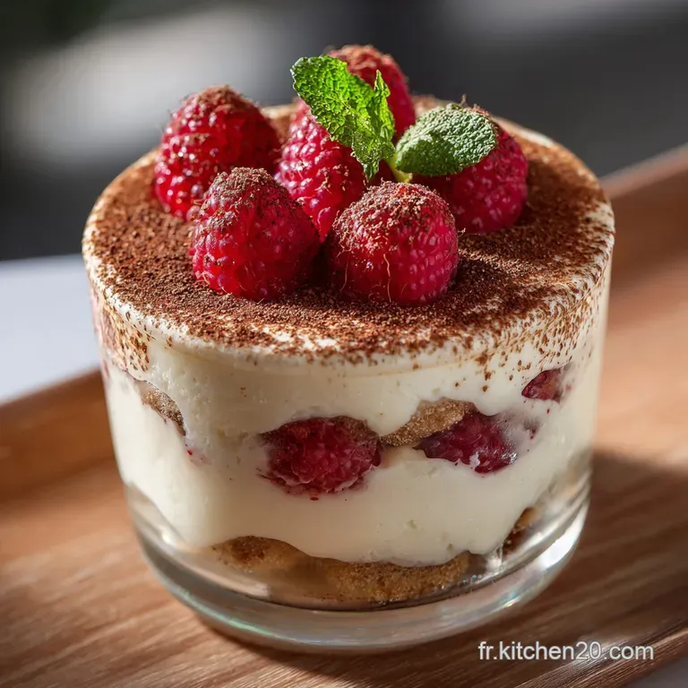 Le Tiramisu Framboise Ros&eacute; de l&Eacute;t&eacute; Le Classique R&eacute;invent&eacute;