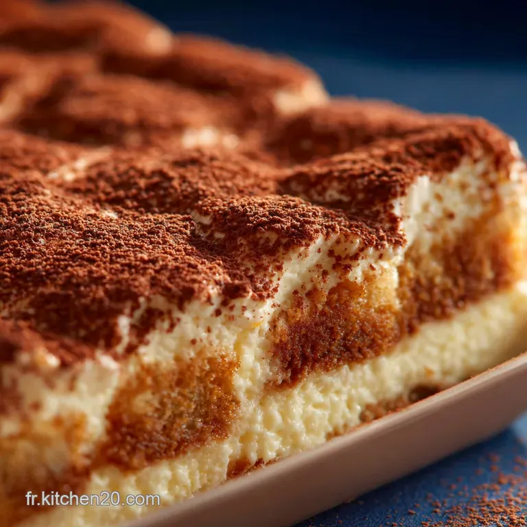 Tiramisu L&eacute;ger Le Nuage Cr&eacute;meux Sans Culpabilit&eacute; Facile Et Rapide presentation