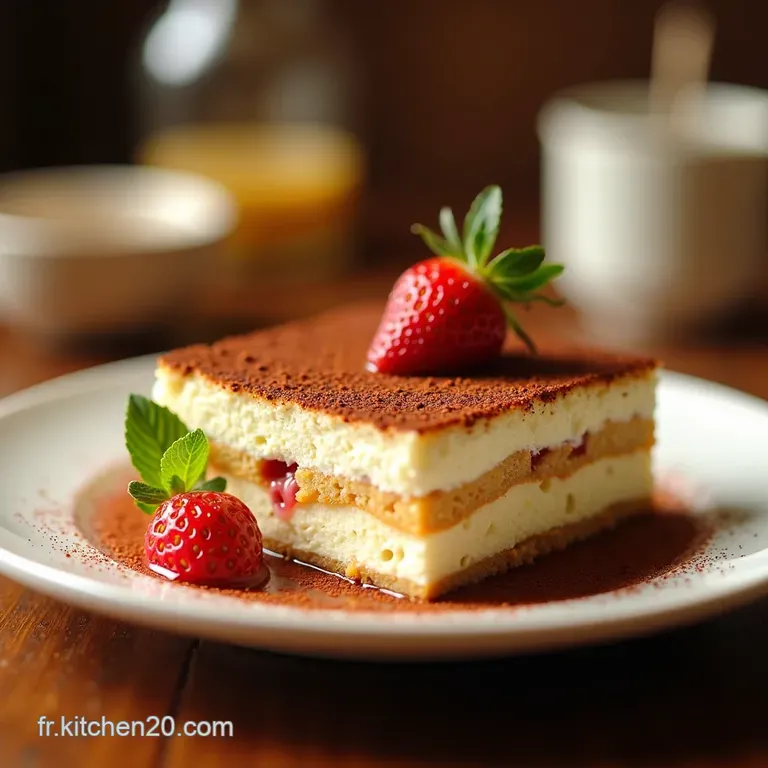 Tiramisu Simple Un Go&ucirc;t De Litalie &Agrave; La Maison presentation