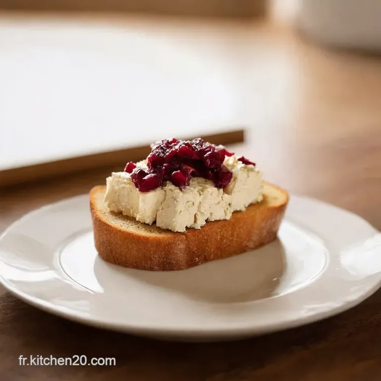 Toast Noix Ch&egrave;vre Betterave Un Festin Gourmand presentation