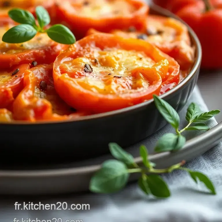 Tomates Farcies Au Four Un Air De Provence presentation