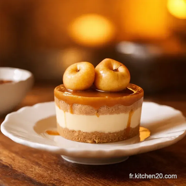 Trifles Pommes Caramel Sal&eacute; Une Symphonie De Saveurs presentation