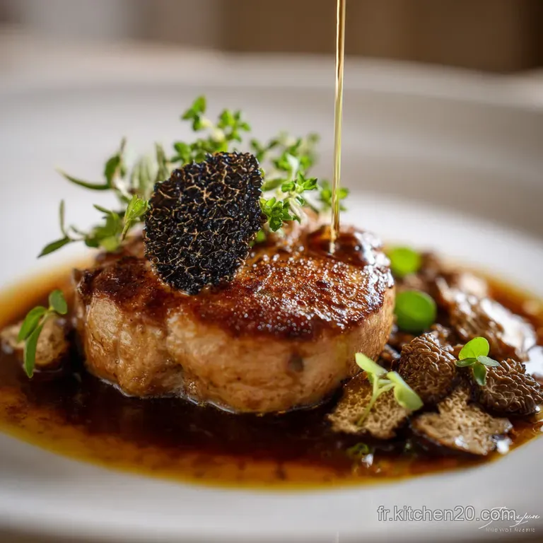M&eacute;daillon de Veau Sauce Morilles et &eacute;cras&eacute; de Truf Le Plat de F&ecirc;te Ultime