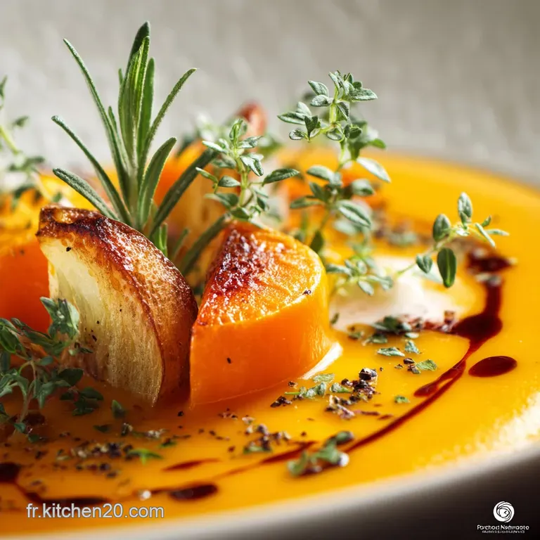Velout&eacute; de Potimarron Patate douce et Carotte La recette facile et gourmande