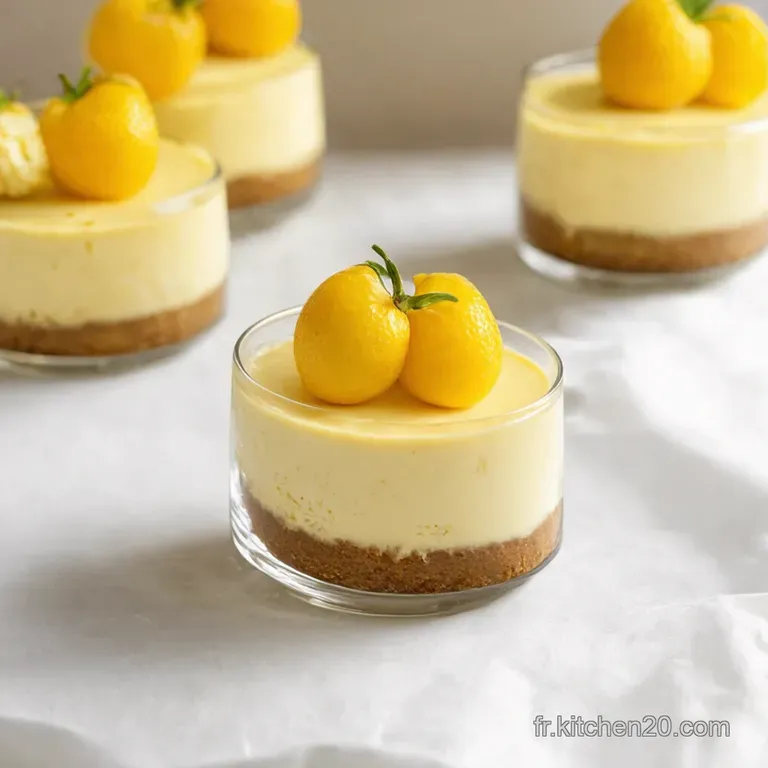 Verrines Cheesecake Cl&eacute;mentine Un D&eacute;lice Simplissime