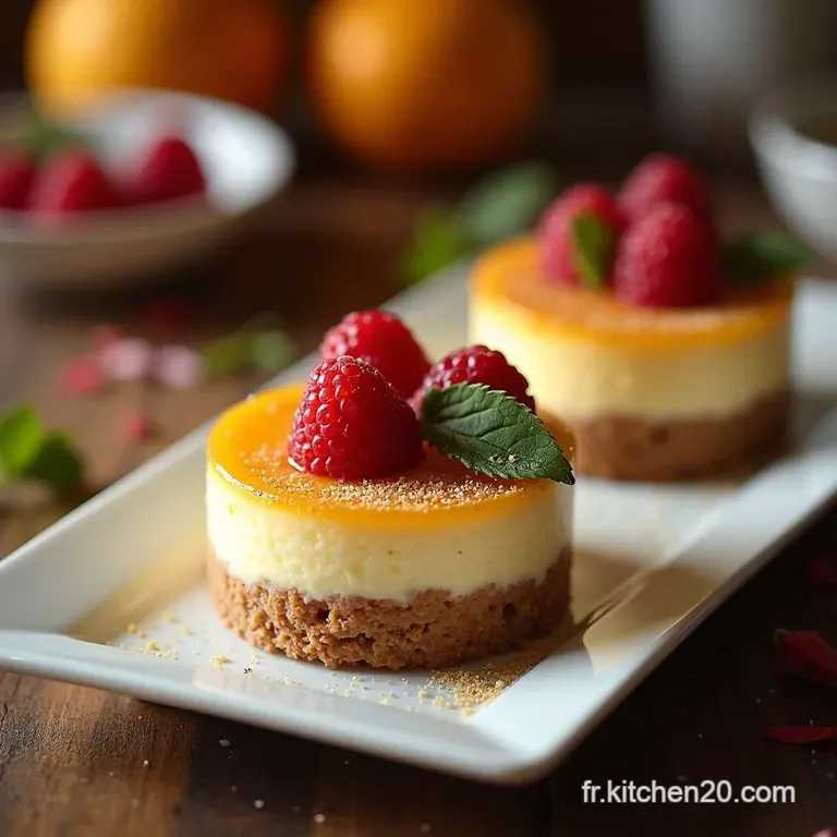 Verrines Cheesecake Cl&eacute;mentine Une Douceur Hivernale En Couches presentation