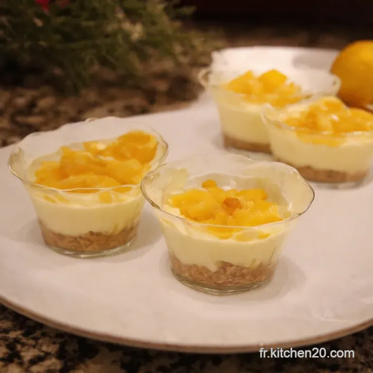 Verrines Yaourt Cl&eacute;mentine Soleil Dhiver En Verrine presentation