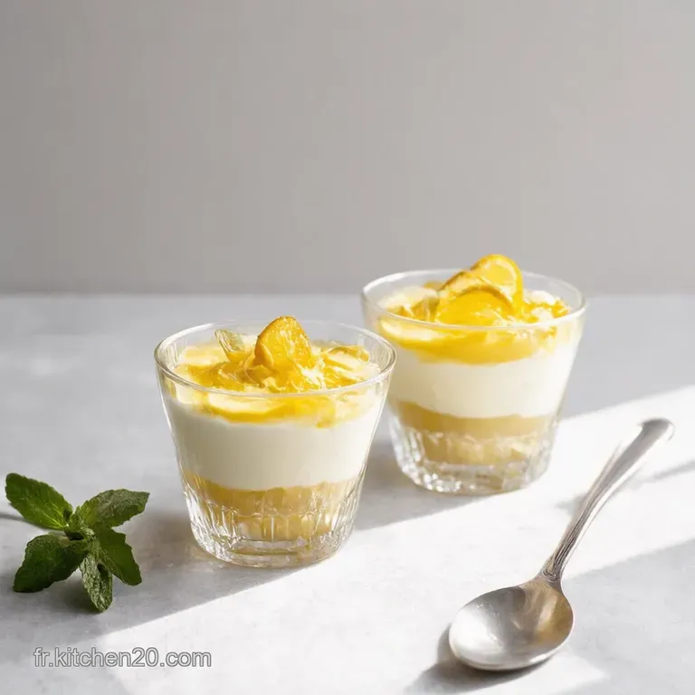 Verrines Yaourt Cl&eacute;mentines Un R&eacute;gal Express