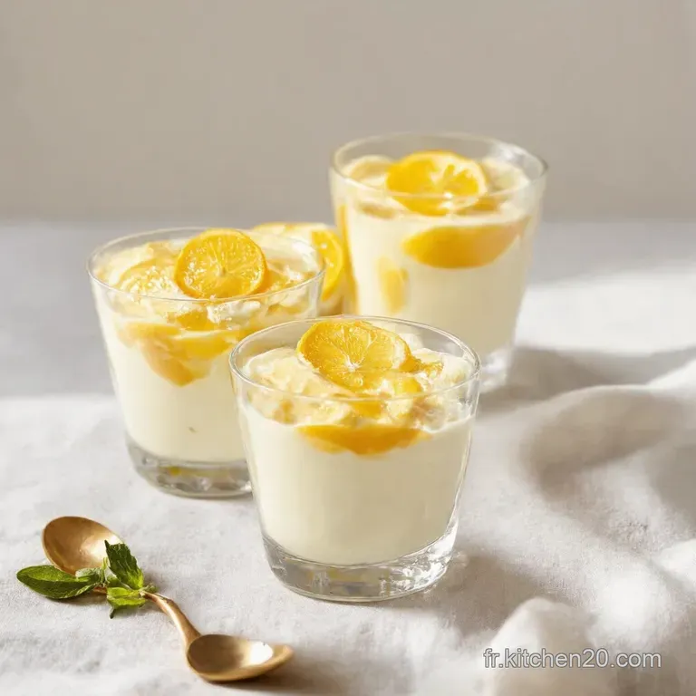 Verrines Yaourt Cl&eacute;mentines Une Douceur Acidul&eacute;e